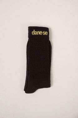 meia dane-se marrom