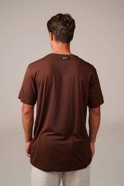 camiseta comfy mini dane-se marrom