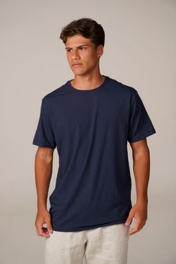 camiseta comfy mini traço marinho