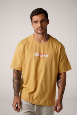 camiseta over box gatoys creme