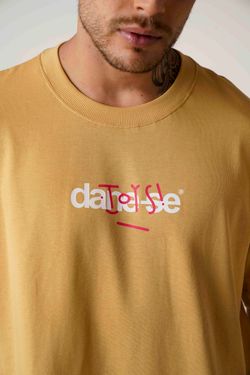 camiseta over box gatoys creme
