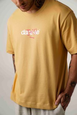 camiseta over box gatoys creme