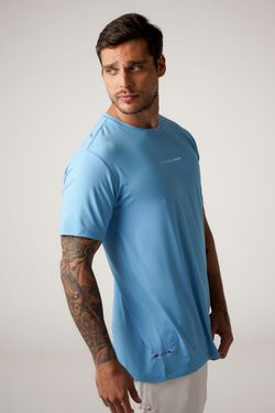 camiseta comfy pare respire azul bebe