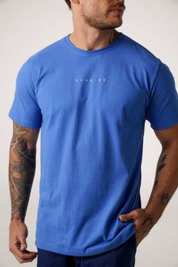 camiseta dane-se minimal azul