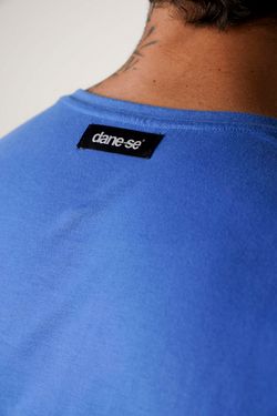 camiseta dane-se minimal azul