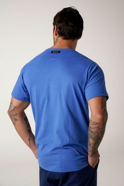 camiseta dane-se minimal azul