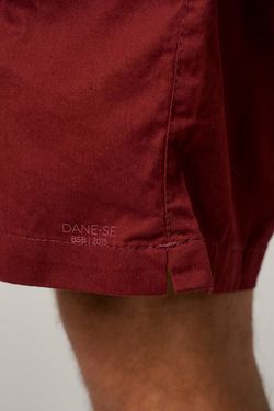 short sarja bordô