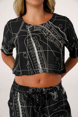 cropped viscose plano bsb preto