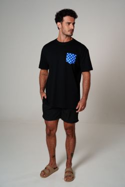 camiseta igrejinha bolso 2026 preto