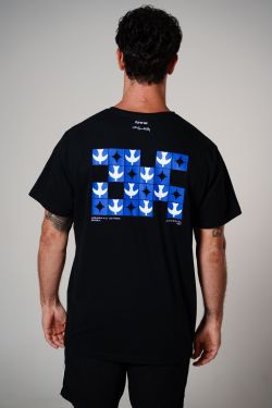 camiseta igrejinha painel back preto