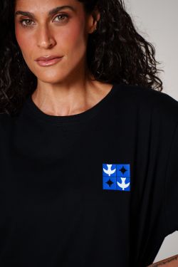 camiseta igrejinha painel back preto