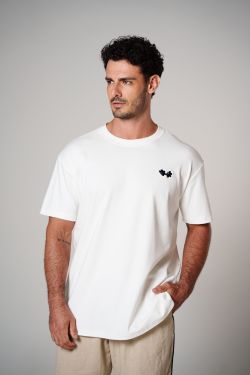 camiseta regular parque da cidade bordado off