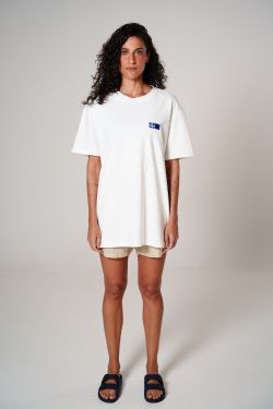 camiseta regular igrejinha bordado off