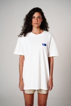 camiseta regular igrejinha bordado off