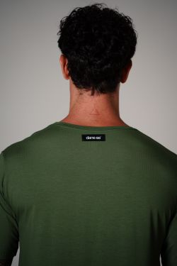 camiseta comfy pare respire musgo