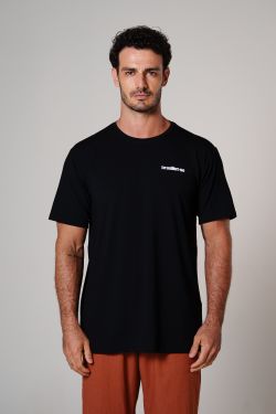 camiseta comfy mini brasilien-se preto