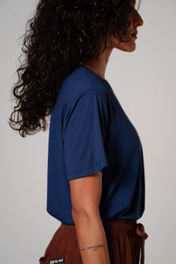 camiseta comfy mini brasilien-se marinho