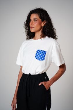 camiseta igrejinha bolso 2026 off