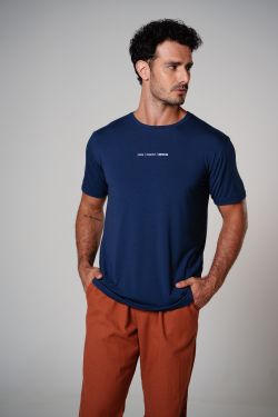 camiseta comfy pare respire marinho
