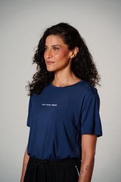 camiseta comfy pare respire marinho