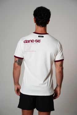 camiseta bicolor dane-se store gola bordo off