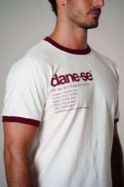 camiseta bicolor dane-se store gola bordo off