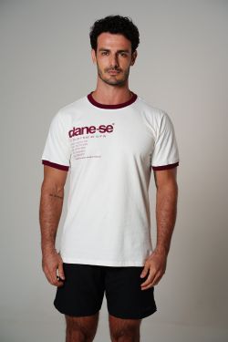 camiseta bicolor dane-se store gola bordo off