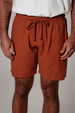 short viscolinho caramelo