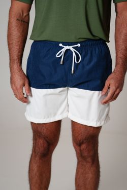 swimshort recorte ocean azul