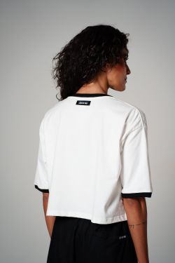 cropped bicolor dane-se est off