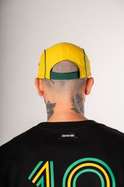 bone five panel dane-se copa amarelo