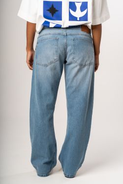 calça jeans dane-se stone wash