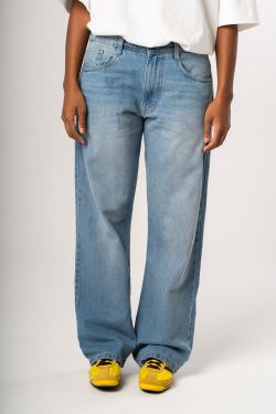 calça jeans dane-se stone wash