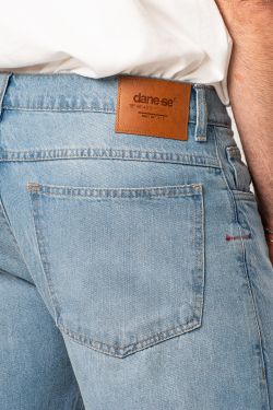 calça jeans dane-se stone wash