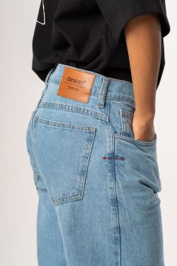 calça jeans dane-se delave claro
