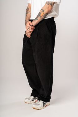calça baggy veludo preto