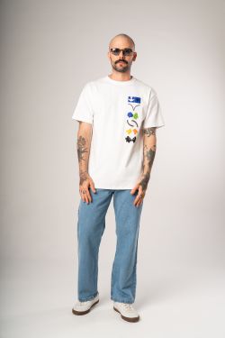 camiseta regular azulejos athos 2026 off