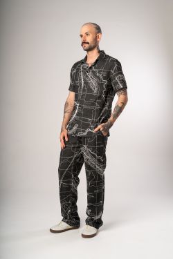 camisa plano bsb preto