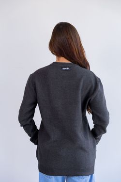 sueter tricot egipcio chumbo