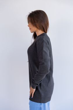 sueter tricot egipcio chumbo