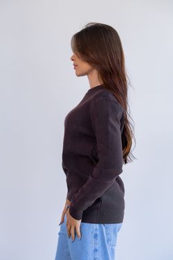 sueter tricot egipcio dark brown