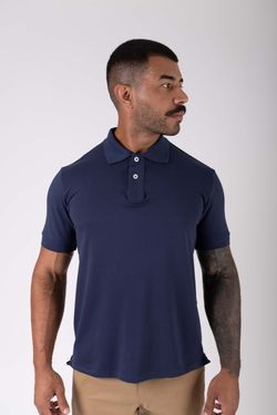 polo pima work marinho