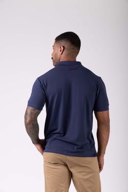 polo pima work marinho