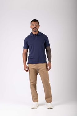 polo pima work marinho