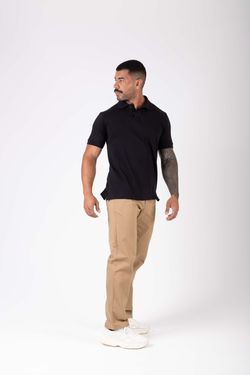 calça sarja work caramelo