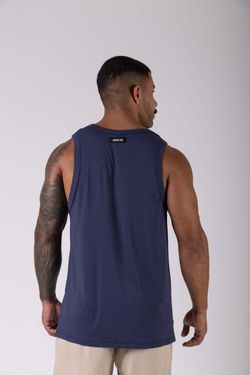regata comfy basic marinho