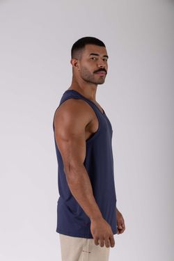 regata comfy basic marinho