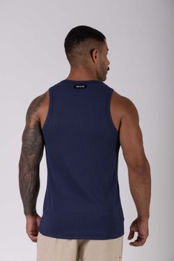 regata americana slim marinho