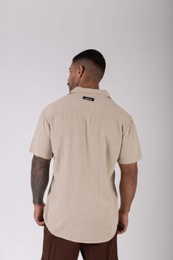 camisa linho mc na praia npf26 natural