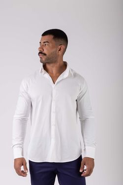 camisa comfy work manga longa off